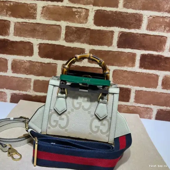 First bag ru tote Diana bag mini Gucci 0609